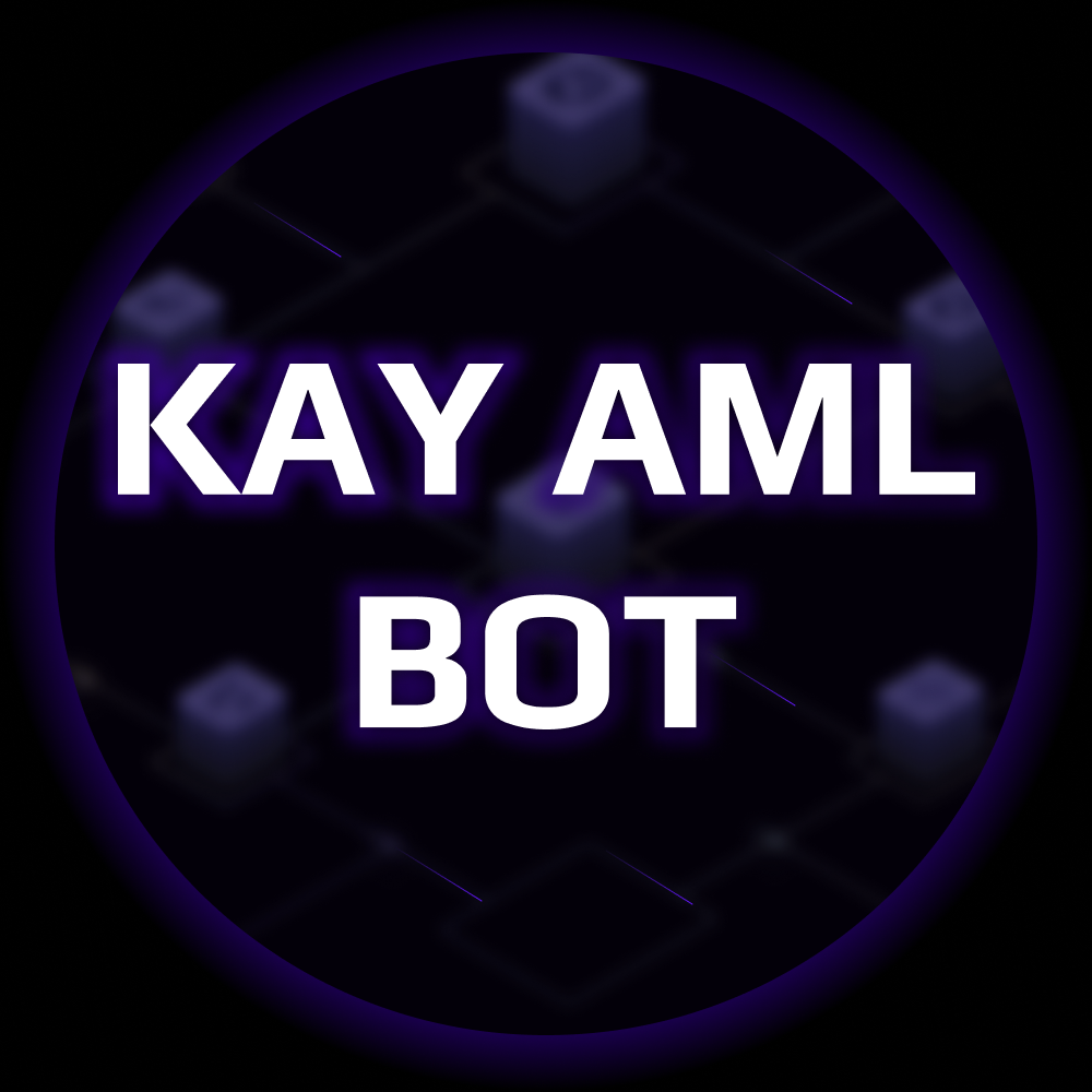 KAY AML BOT | Проверка на AML кошельки | 25+ Сетей | Проверка - $0,20 | Пополнение - СБП, Crpyto